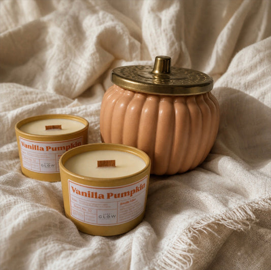 Vanilla Pumpkin: Fall Collection Soy Wax Candle