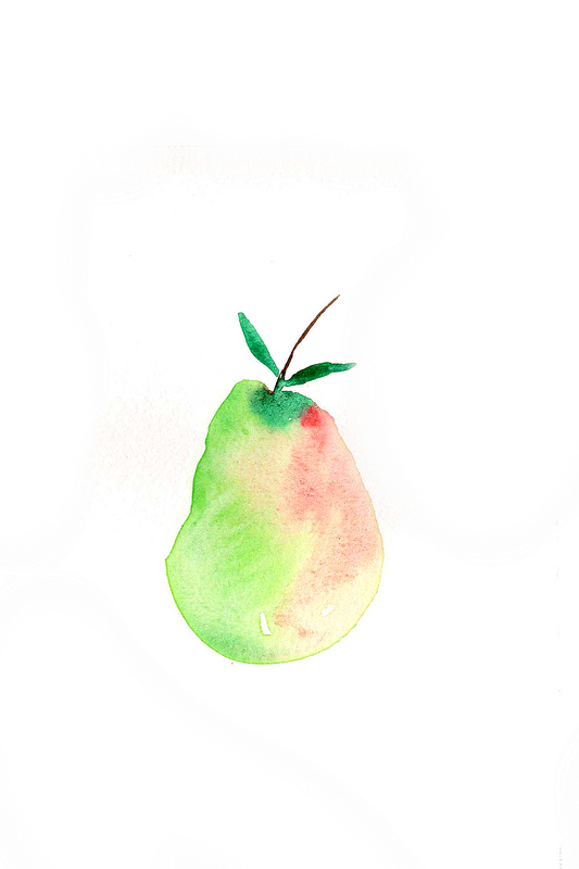 Classic Pear A 4x6, 5x7, 8x10