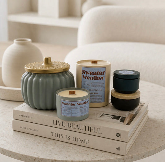 Sweater Weather: Fall Collection Soy Wax Candle