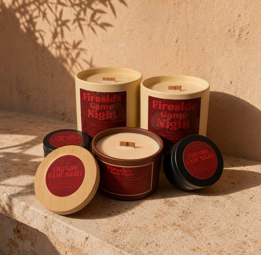 Fireside Game Night: Fall Collection Soy Wax Candle