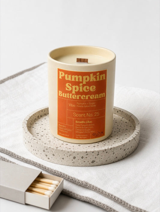 Pumpkin Spice Buttercream: Fall Collection Soy Wax Candle