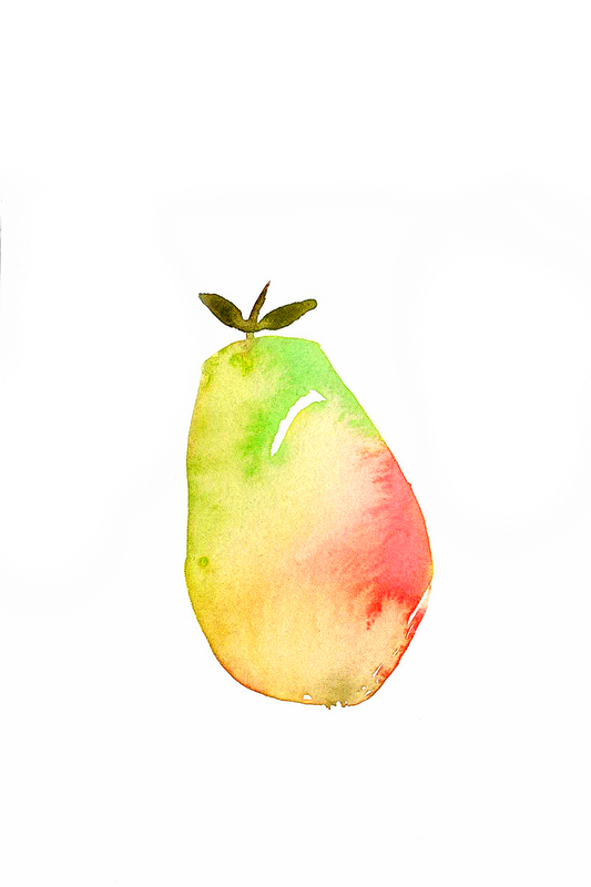 Classic Pear C 4x6, 5x7, 8x10