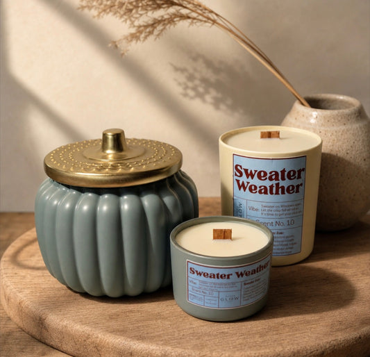Sweater Weather: Fall Collection Soy Wax Candle