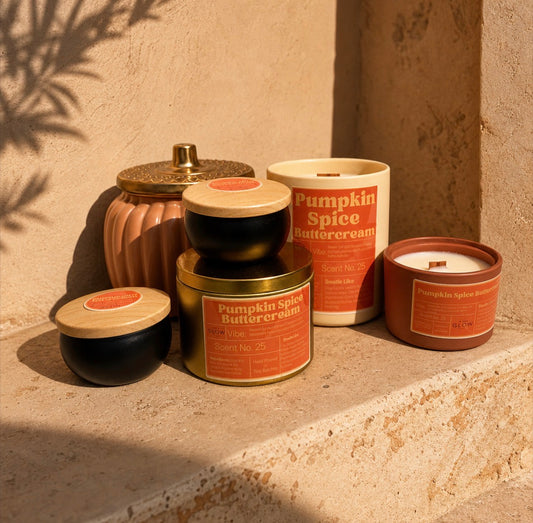 Pumpkin Spice Buttercream: Fall Collection Soy Wax Candle