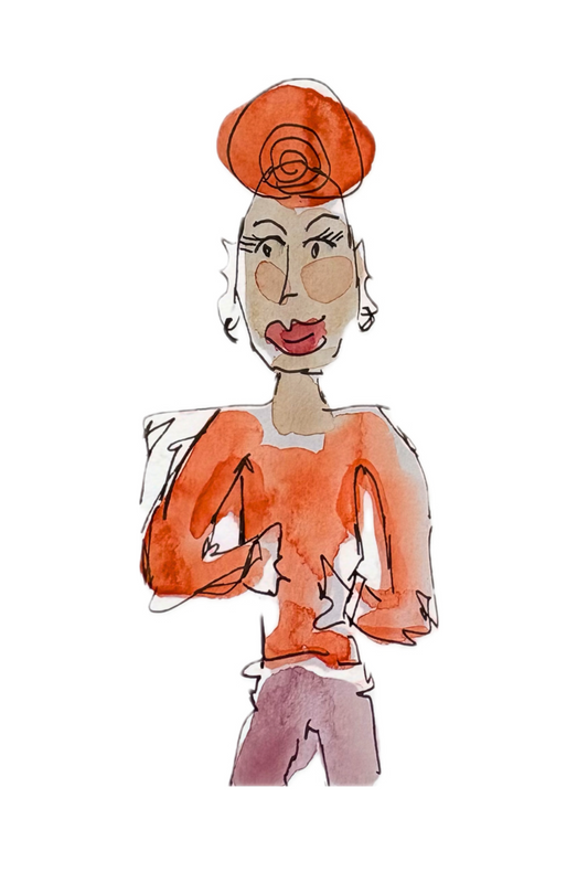 “Fashionista” Matted Print: 4 x 6, 5 x 7, 8 x 10