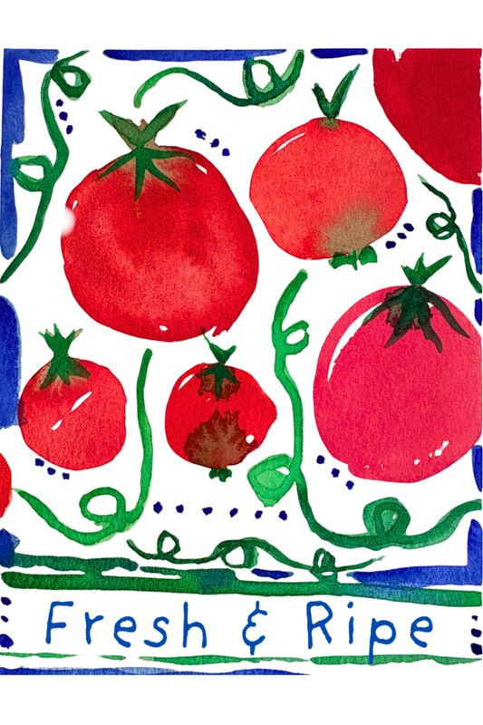 “Fresh & Ripe” Matted Print: 4 x 6, 5 x 7, 8 x 10